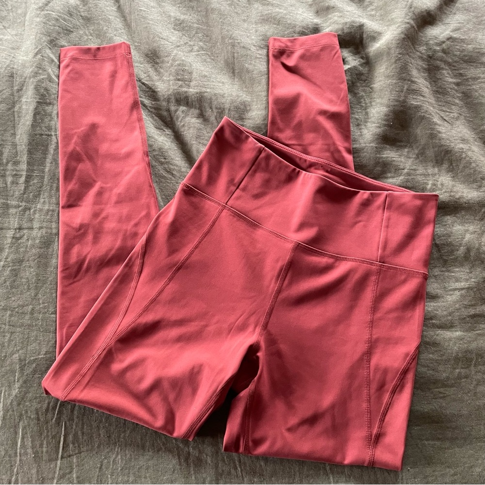 NWOT Sedona Girlfriend Collective High Rise Compressive Leggings, Size M - Picture 1 of 3